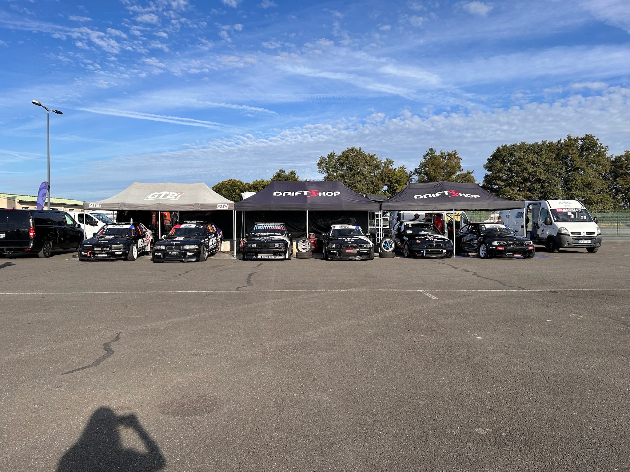 Drift ride-along with the Old School Crew